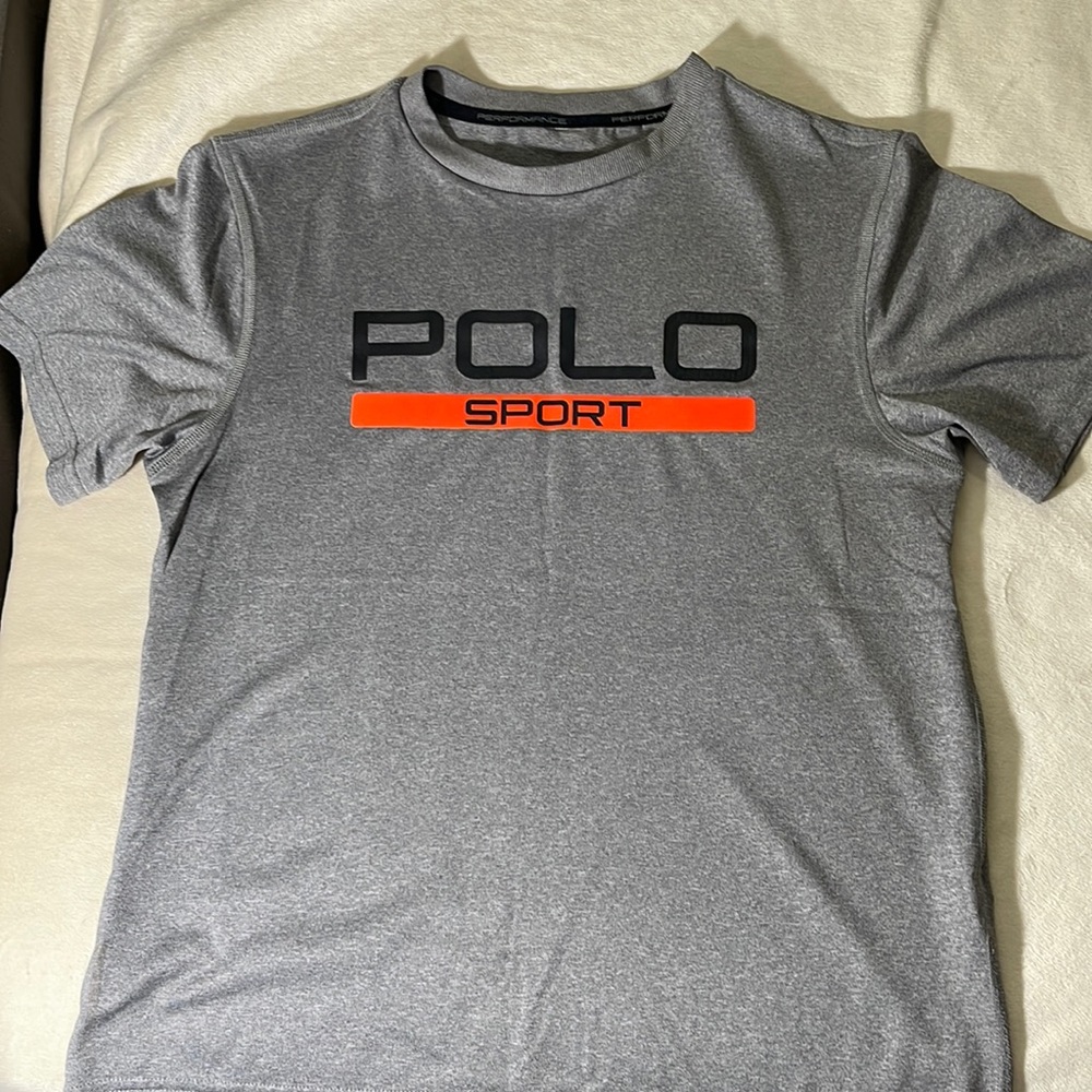 Polo sport performance dry wick shirt.